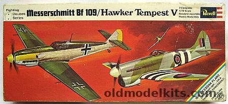 Revell 1/72 Messerschmitt Bf-109 and Hawker Tempest V  Fighting Deuces, H223-100 plastic model kit